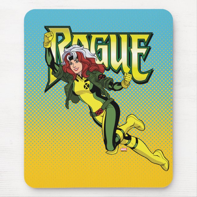 Rogue Character Pose Mouse Pad (Front)