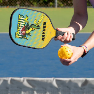 Rogue Character Pose Pickleball Paddle