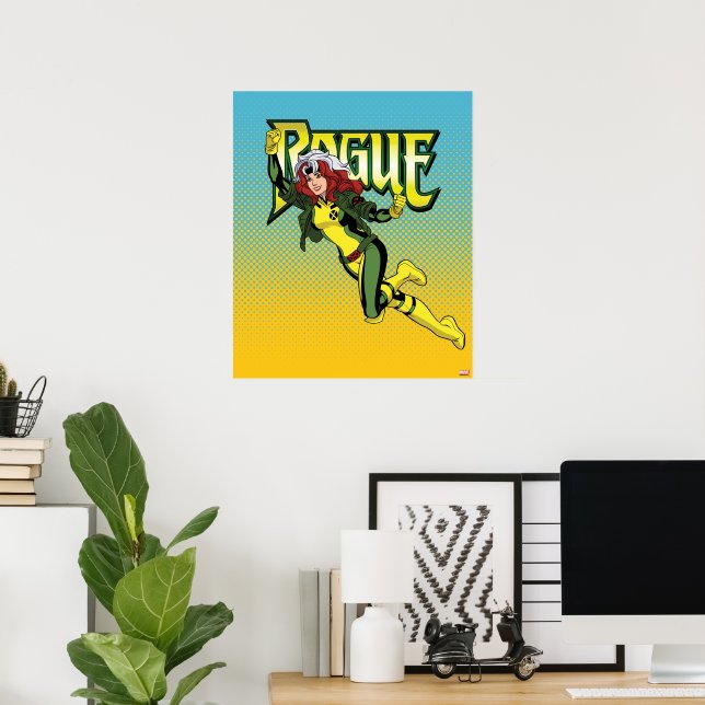 Rogue Character Pose Poster (Home Office)