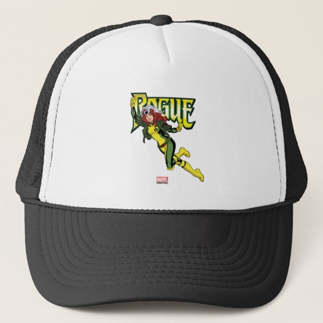 Rogue Character Pose Trucker Hat (Front)