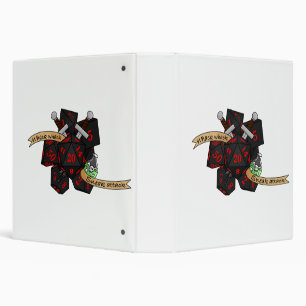 Rogue Dice Design 3 Ring Binder