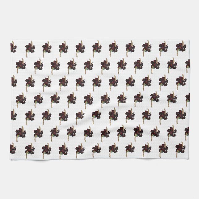 Rogue Dice Design Kitchen Towel (Horizontal)