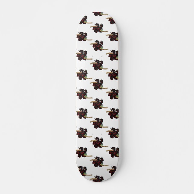 Rogue Dice Design Skateboard (Front)
