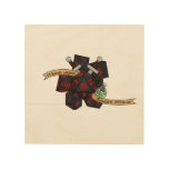 Rogue Dice Design Wood Wall Art