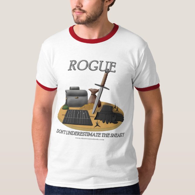 Rogue: Don't Underestimate the Sneaky T-Shirt (Front)