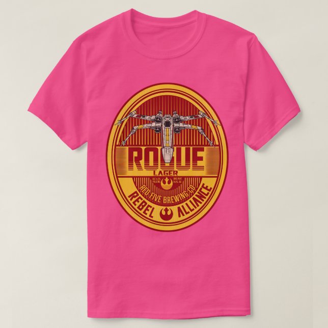 Rogue Lager Beer T-Shirt (Design Front)