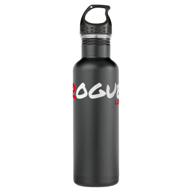 Rogue Life Slogan For Men Women Kids, Cool Rebel  Stainless Steel Water Bottle (Front)