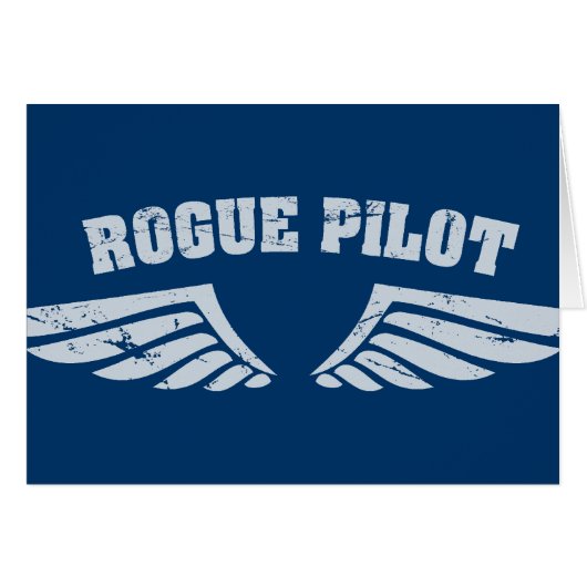Rogue Pilot Wings Cards (Front Horizontal)