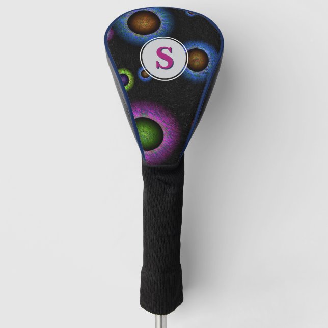 Rogue Planets Monogram Golf Head Cover (Front)