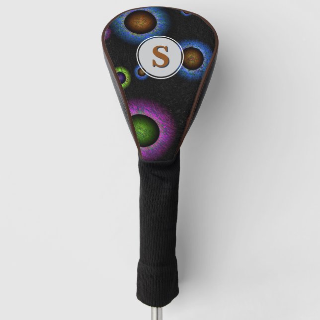 Rogue Planets Monogram Golf Head Cover (Front)
