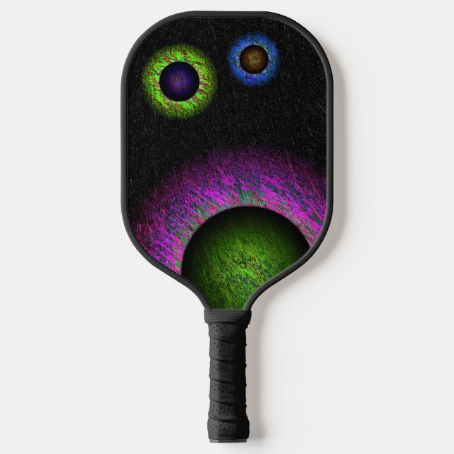 Rogue Planets Pickleball Paddle (Front)