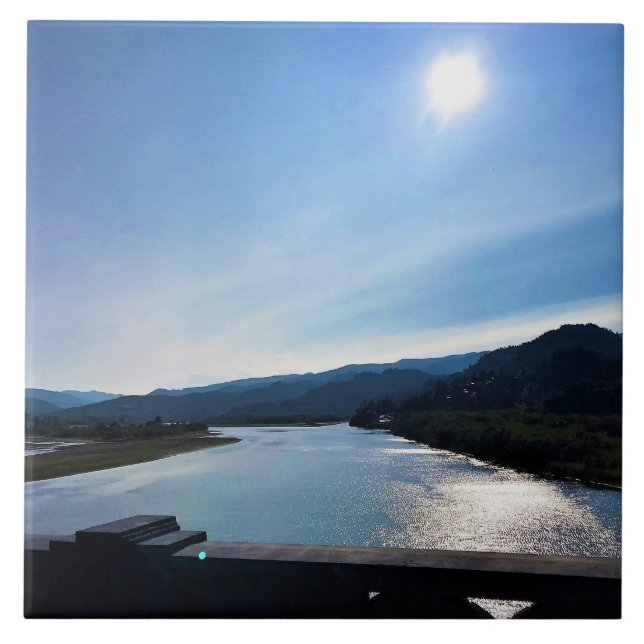 Rogue River, OR Ceramic Tile (Front)