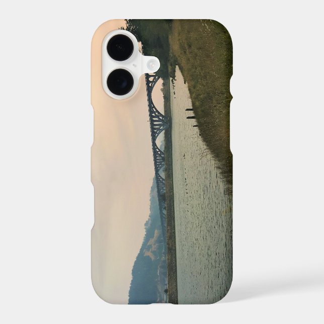 Rogue River, OR Iphone Case (Back)