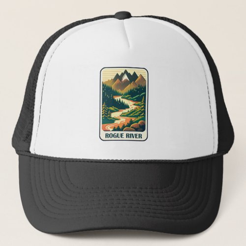 Rogue River Oregon Colors Trucker Hat