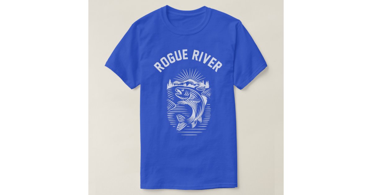 Rogue River Oregon fishing fly fishing vintage T-Shirt