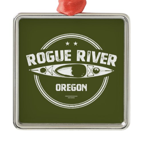 Rogue River, Oregon Metal Ornament