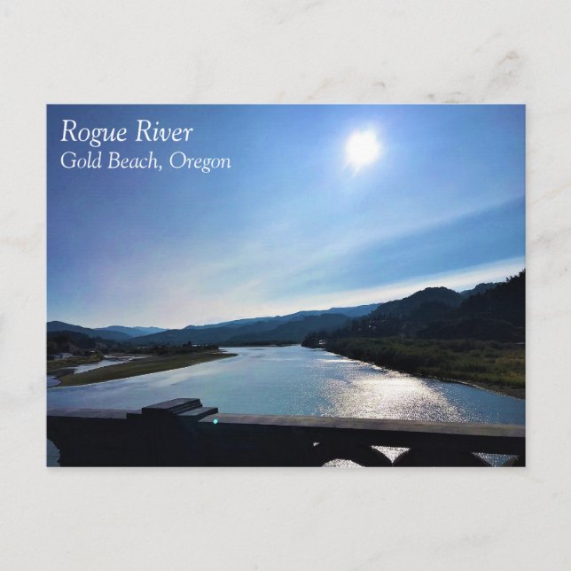 Rogue River, Oregon Postcard (Front)