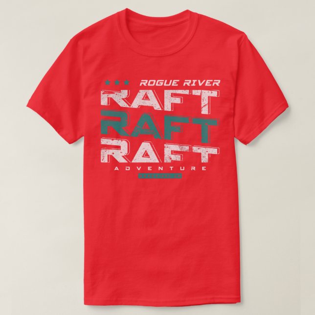 Rogue river rafting  T-Shirt (Design Front)