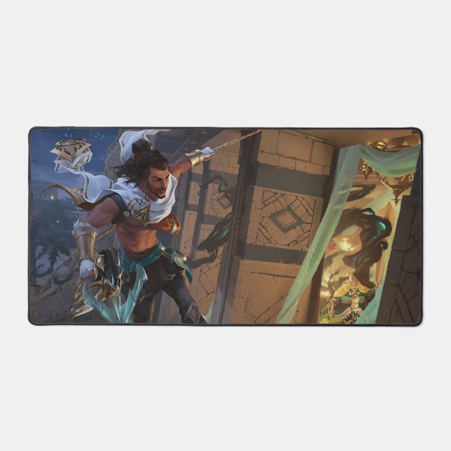 Rogue Sentinel Deskmat | Customizable Desk Mat (Front)