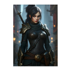 Rogue: Shadow Acrylic Print