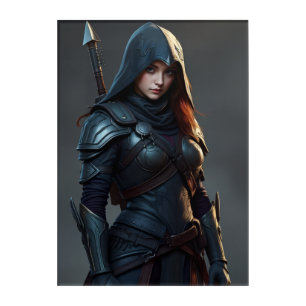 Rogue: Shadow Sentinel Acrylic Print