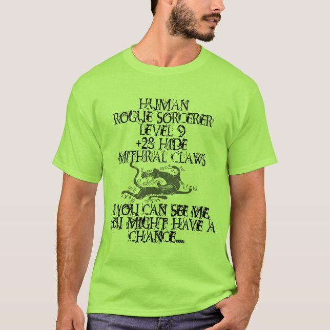 Rogue Sorcerer shirt (Front)