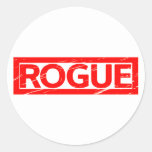 Rogue Stamp Classic Round Sticker
