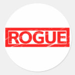 Rogue Stamp Classic Round Sticker