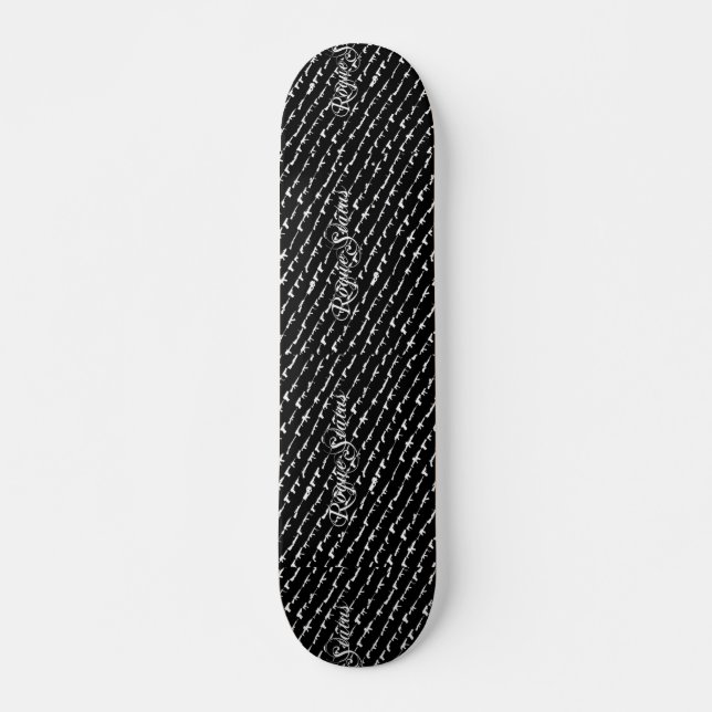 Rogue Status Skateboard. Skateboard Deck (Front)
