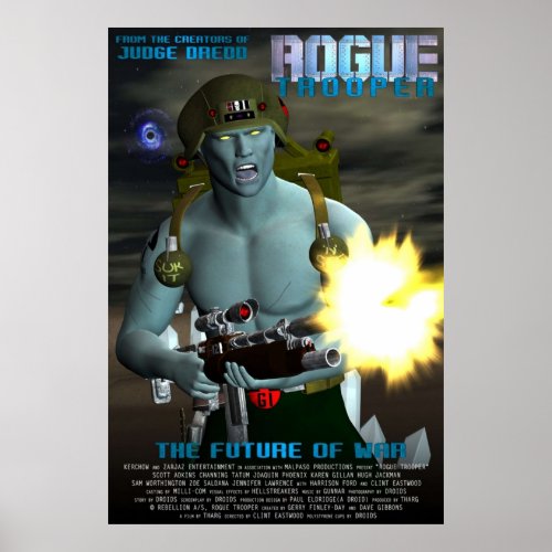 Rogue Trooper The Future of War Poster