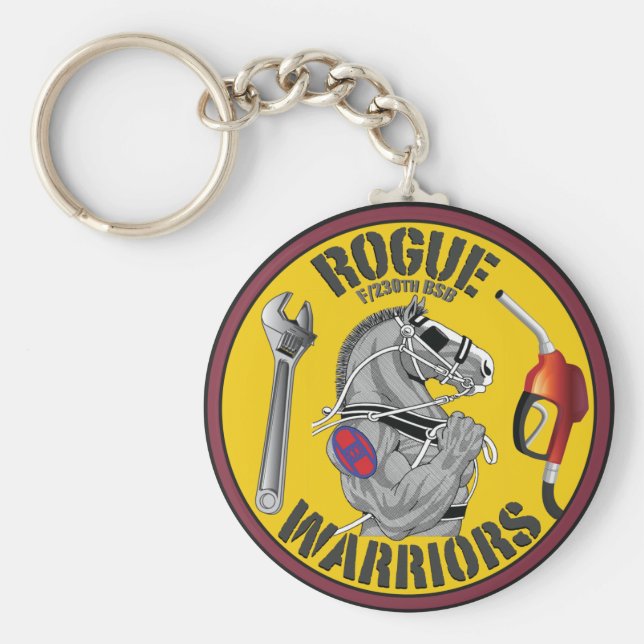 Rogue Warrior Color Keychain (Front)