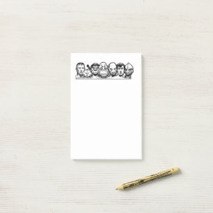 Rogue's Gallery Post-it Notes