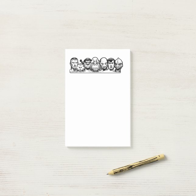 Rogue's Gallery   Post-it Notes (On Desk)