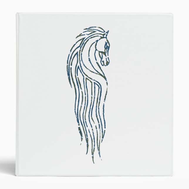 Rohan Kings Hall Banner 3 Ring Binder (Front)