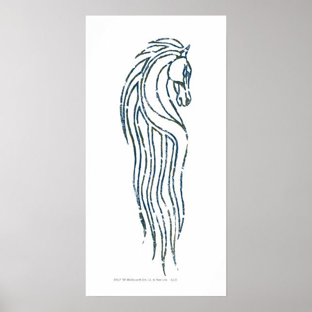 Rohan Kings Hall Banner Poster (Front)