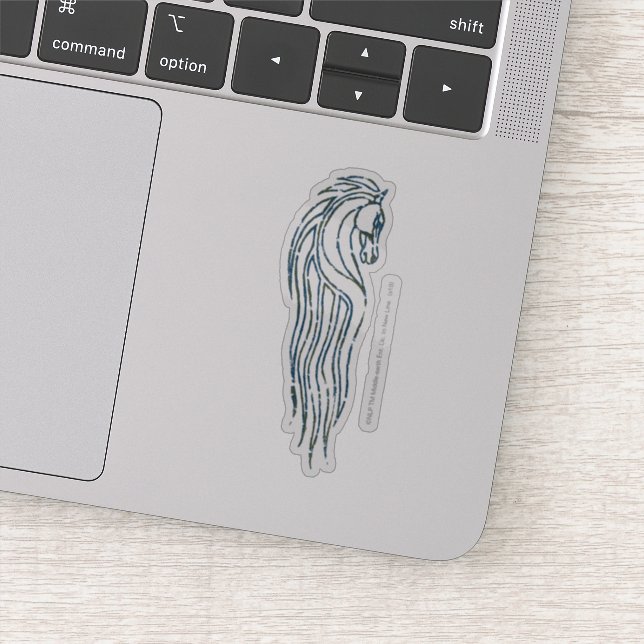 Rohan Kings Hall Banner Sticker (Detail)