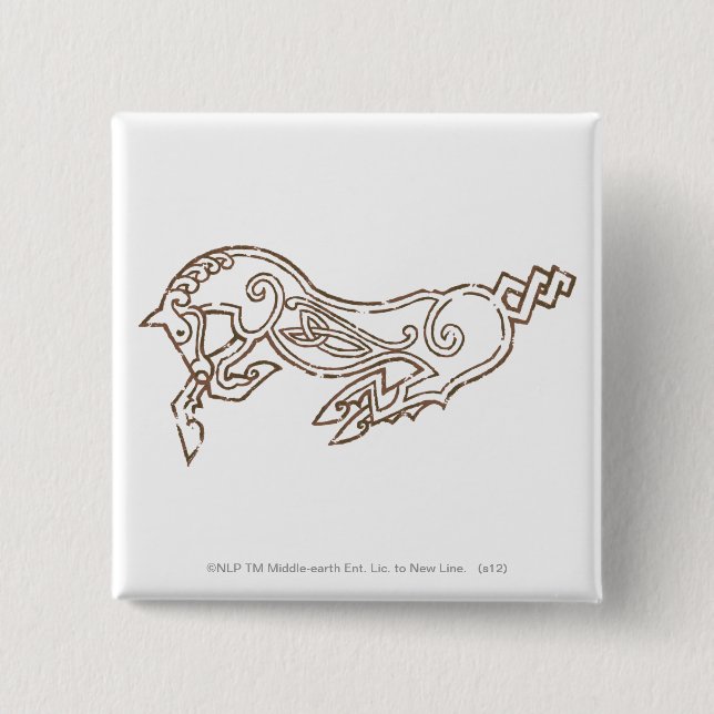 Rohan Symbol Pinback Button (Front)