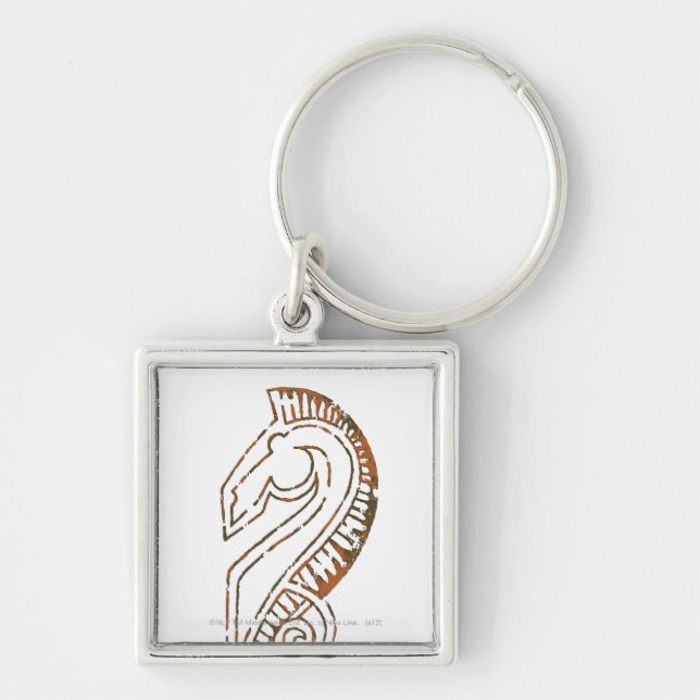 Rohirrim Flag Keychain (Front)