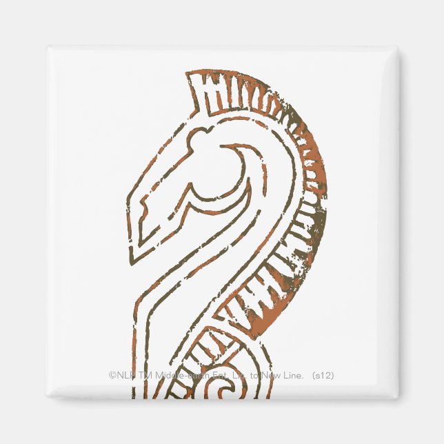 Rohirrim Flag Magnet (Front)