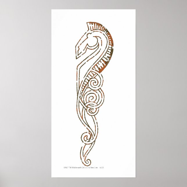 Rohirrim Flag Poster (Front)