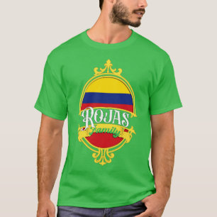 Rojas Family Colombia flag T-Shirt