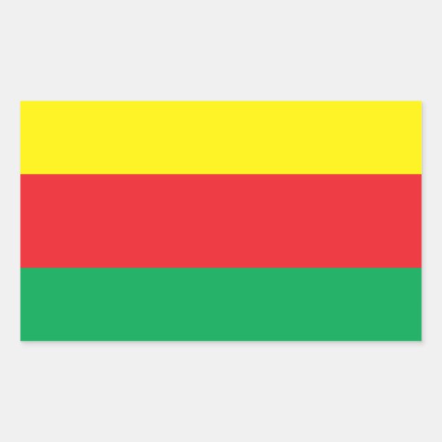 Rojava Kurdistan Flag Sticker (Front)