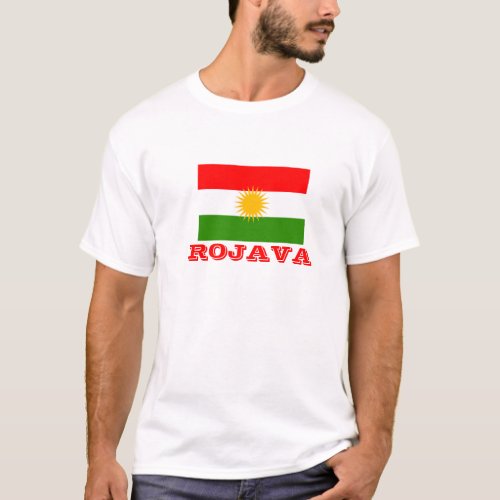 Rojava Kurdistan The Land of Kurds T_Shirt