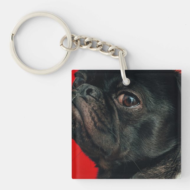 rojo dog keychain (Front)