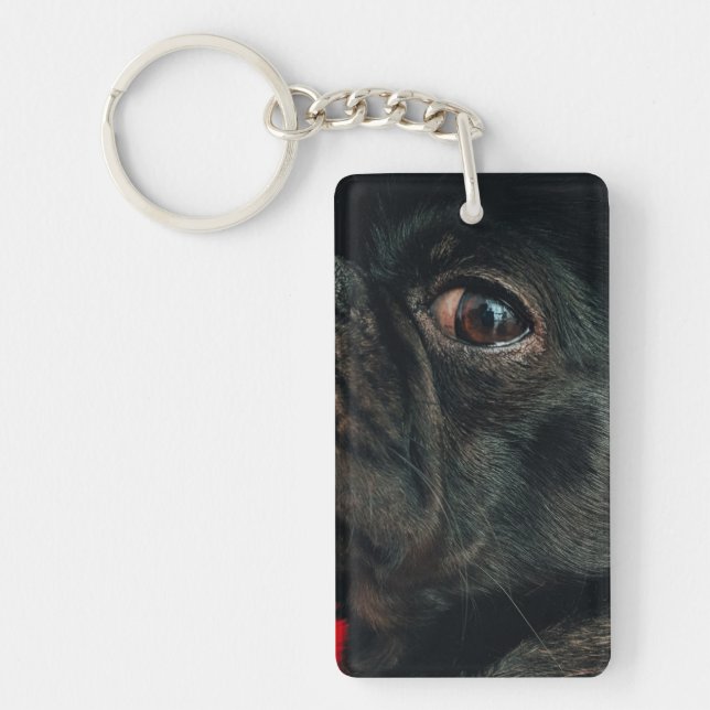 rojo dog keychain (Front)