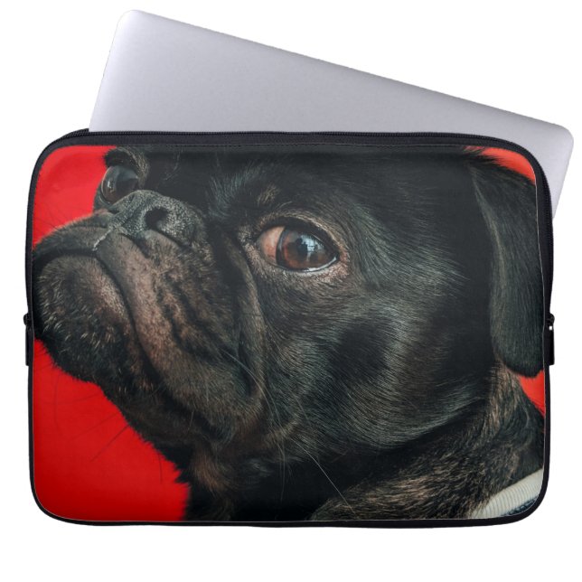 rojo dog laptop sleeve (Front)