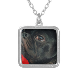 rojo dog silver plated necklace