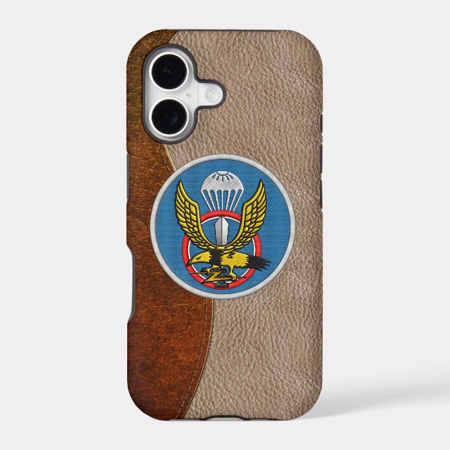 ROKA Special Warfare Command (ROKASWC) SSI Iphone Case (Back)