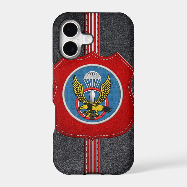 ROKA Special Warfare Command (ROKASWC) SSI Iphone Case (Back)