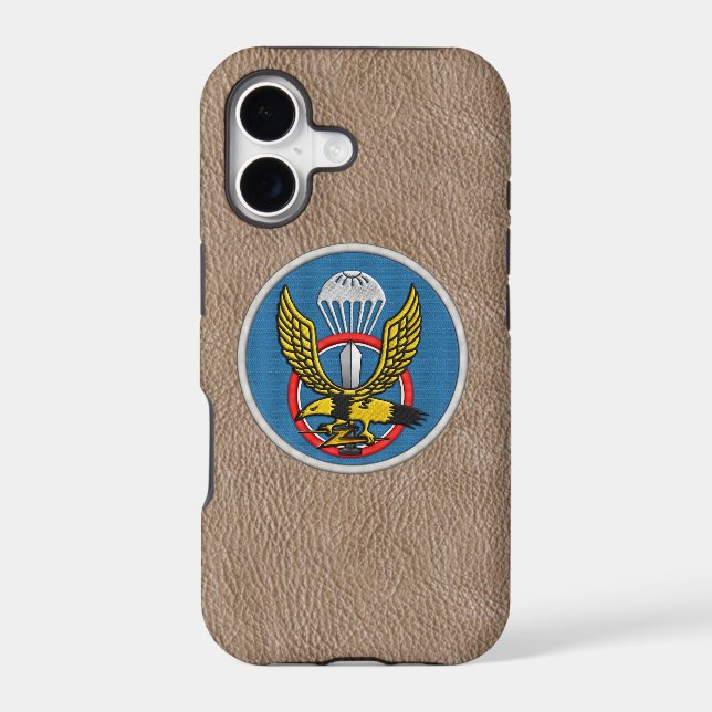 ROKA Special Warfare Command (ROKASWC) SSI Iphone Case (Back)